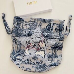 NEW Dior Beauty Around the World Drawstring Pouch